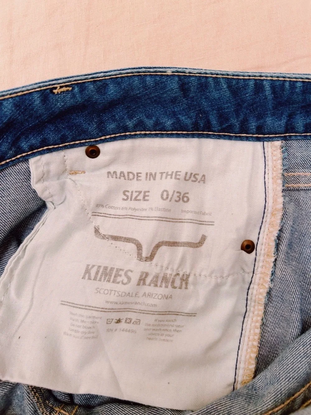 Kimes Ranch Women's Straight Leg Jeans in Light Blue Denim